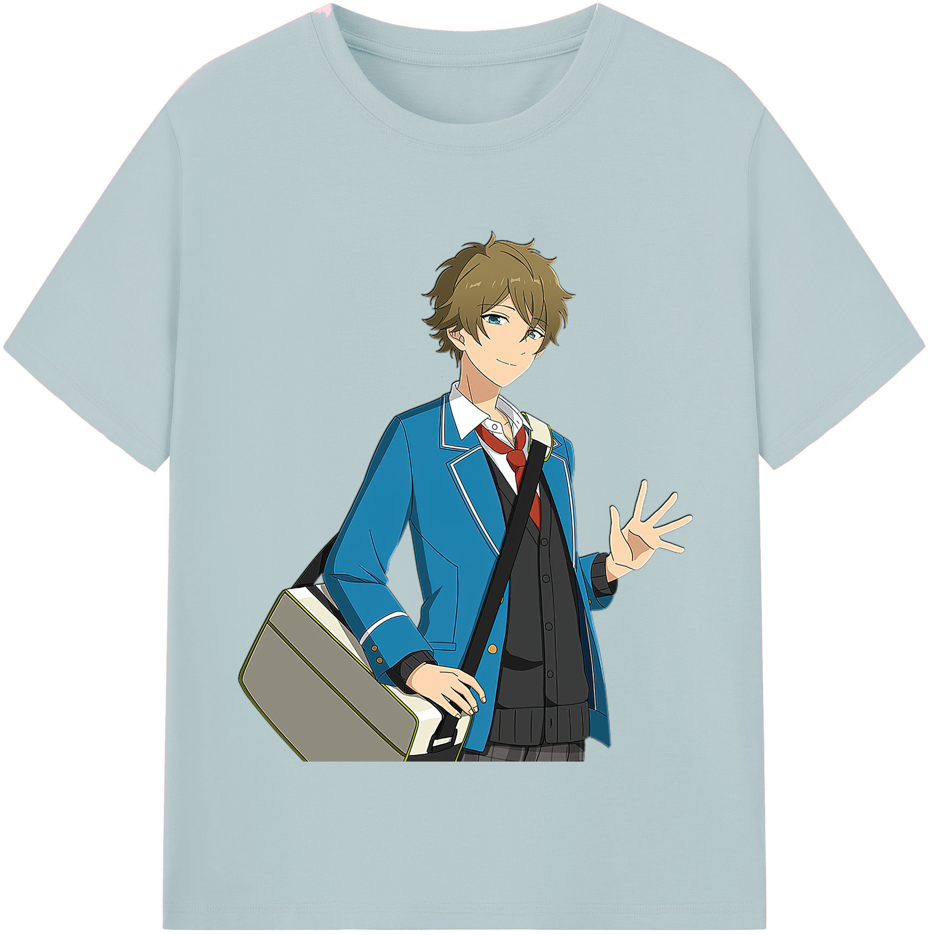 （画像用） あんさんぶるスターズ! Ensemble Stars 綿100％半袖Tシャツ（フロントプリント）
